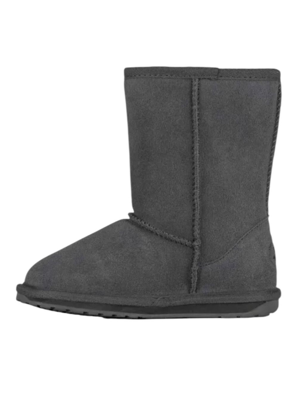 EMU Australia Wallaby Lo Kids’ Water Resistant Grey Suede Ankle Boots Size 1